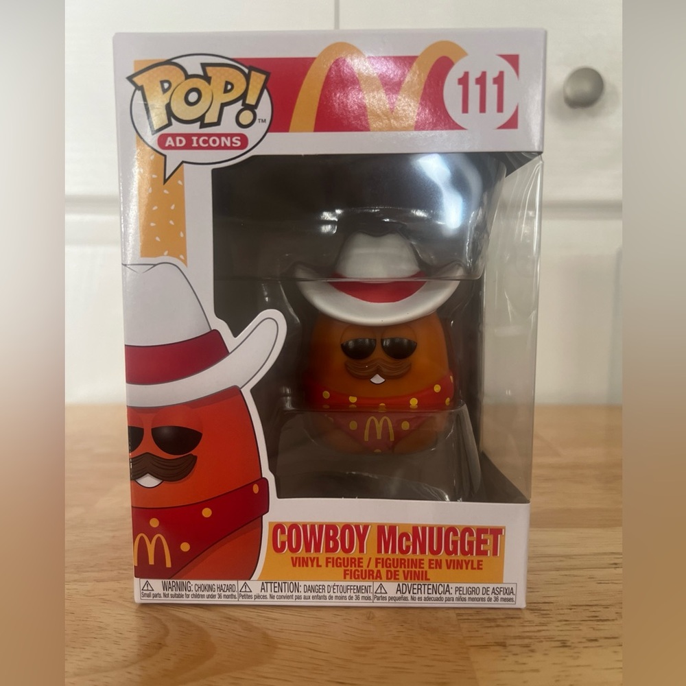 Funko Pop! Vinyl: McDonald's - Cowboy McNugget #111 RARE!!